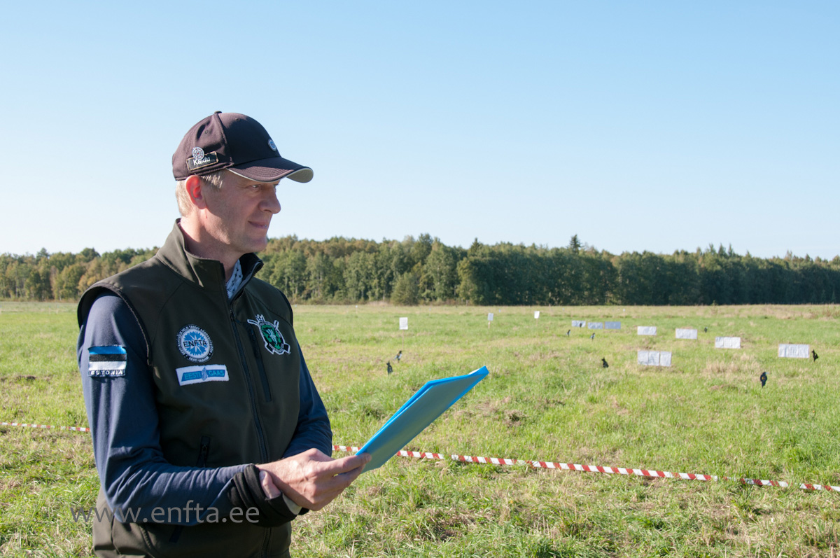 Chief Marshal Kaidu Jalakas looks pleased